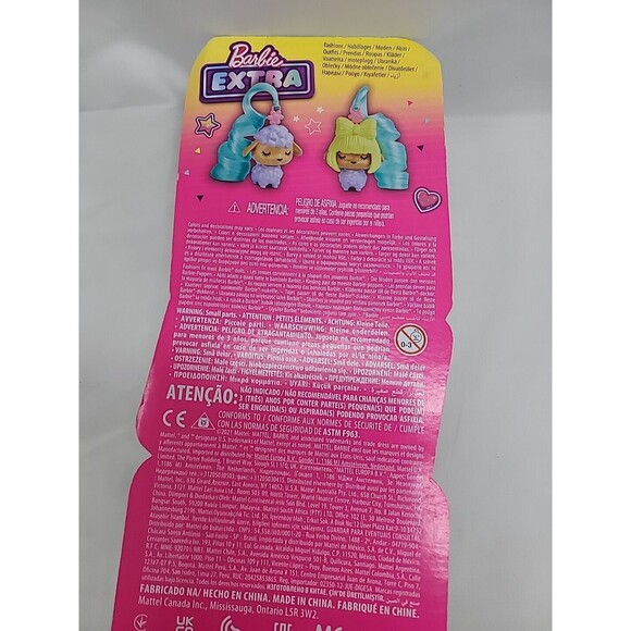 Barbie Extra Pet & Fashion Pack with Pet Lamb Fashion Pieces And Accessories - Picture 6 of 16